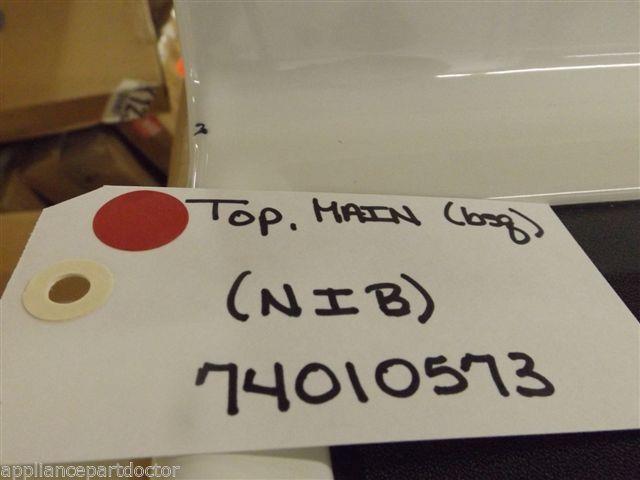 Maytag Stove 74010573 Top, Main (bsq) (NIB) (small paint chip) NEW IN BOX Maytag Stove 74010573 Top, Main (bsq) (NIB) (small paint chip) NEW IN BOX